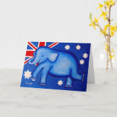 Glückskarte Karte (Gelbe Blume)