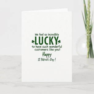 Glückskarten-Textur St. Patricks Karte