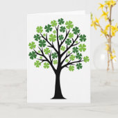 Glückskartenkunstbaum Karte (Gelbe Blume)