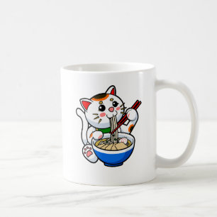 Glückskatze Ramen Kaffeetasse