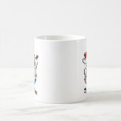 Glückskatze Ramen - Personalisiert Kaffeetasse (Mittel)