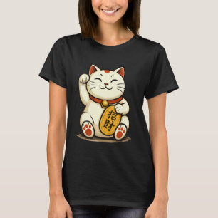 Glückskatze ?? Winkendes Vermögen Maneki-Neko T-Shirt