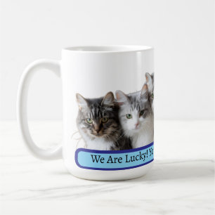 Glückskatzen Bester Papa Kaffeetasse
