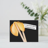 Glückskeks für das Leben Postkarte (Stehend Vorderseite)