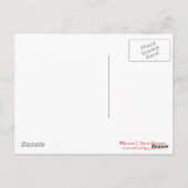 Glückskeks für das Leben Postkarte (Rückseite)