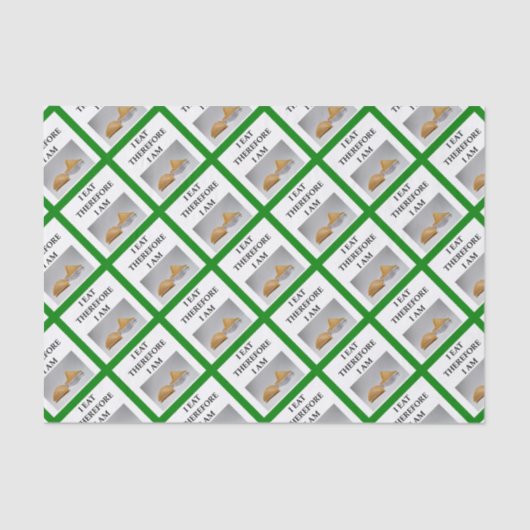 Glückskeks Seidenpapier (Vorderseite)