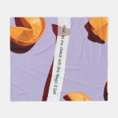 Glückskeks und der Zauberkugel 8 Fleecedecke (Vorderseite (Horizontal))