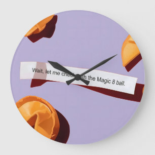 Glückskeks und der Zauberkugel 8 Große Wanduhr