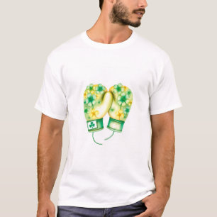 Glücksklee Boxhandschuhe T-Shirt