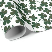 Glücksklee Geschenkpapier (Rolleneckpunkt)