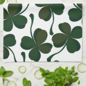 Glücksklee Handtuch (Gefaltet)