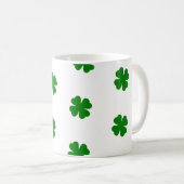 Glücksklee-Klassiktasse Kaffeetasse (VorderseiteRechts)