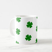 Glücksklee-Klassiktasse Kaffeetasse (Vorderseite Links)