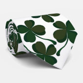 Glücksklee Krawatte (Gerollt)