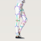 Glücksklee mit vier Blättern Leggings (Rechts)