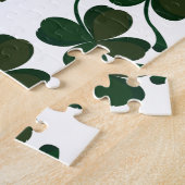Glücksklee Puzzle (Seite)
