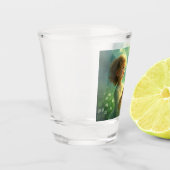 Glücksklee Schnapsglas (Links)
