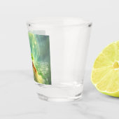 Glücksklee Schnapsglas (Rechts)