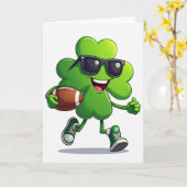 Glücksklee Sporty Cool Karte (Gelbe Blume)