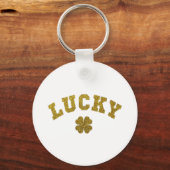 Glücksklee St. Patrick Schlüsselanhänger (Vorderseite)
