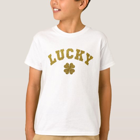 Glücksklee St. Patrick T-Shirt (Vorderseite)