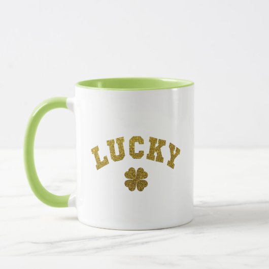 Glücksklee St. Patrick Tasse (Links)