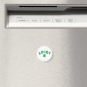Glücksklee St. Patrick's Day Magnet (In Situ (Geschirrspüler))