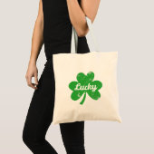 Glücksklee St. Patrick's Day Tragetasche (Vorderseite (Produkt))