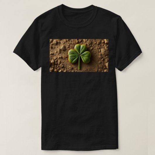 Glücksklee T-Shirt (Design vorne)