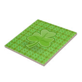 Glückskleeblatt Fliese (Seite)