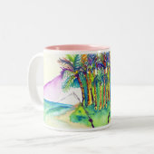 Glückskopie der Fischer, Glück der Fischer Zweifarbige Tasse (Vorderseite Links)