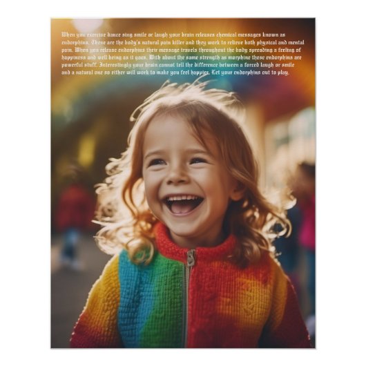 Glücksmädchen Poster (Vorderseite)