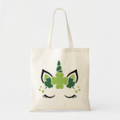 Glücksmädchen, St.Patrick's Day Tragetasche (Vorne)