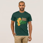 Glücksmünze Herren T-Shirt (Vorne ganz)