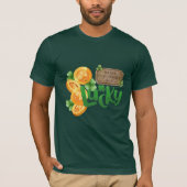 Glücksmünze Herren T-Shirt (Vorderseite)