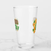 Glücksmünzen-Glas-Tasse Glas (Links)