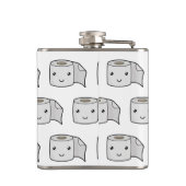 Glückspapier Flachmann (Rückseite)