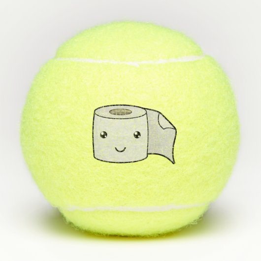 Glückspapier Tennisbälle (Vorderseite)