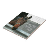 Glückspferd Fliese (Seite)