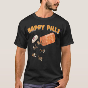 Glückspillen Maine Coon Katze Kätzchen Feline Hu T-Shirt