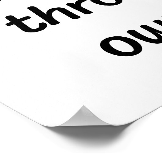 Glückspilster Poster (Ecke)