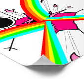 Glückspilster Poster (Ecke)