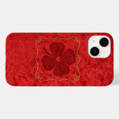 Glückspilz Case-Mate iPhone Hülle (Rückseite (Horizontal))