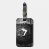 Glückspilz Gepäckanhänger (Rückseite vertikal)