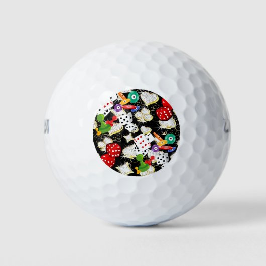 Glückspilz Golfball (Vorderseite)
