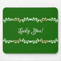 Glückspilz Grüne Kleeblätter St. Patrick's Day