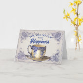 Glückspilz Karte (Gelbe Blume)