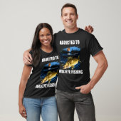 Glückspilz Open Wide Fischen T-Shirt (Unisex)