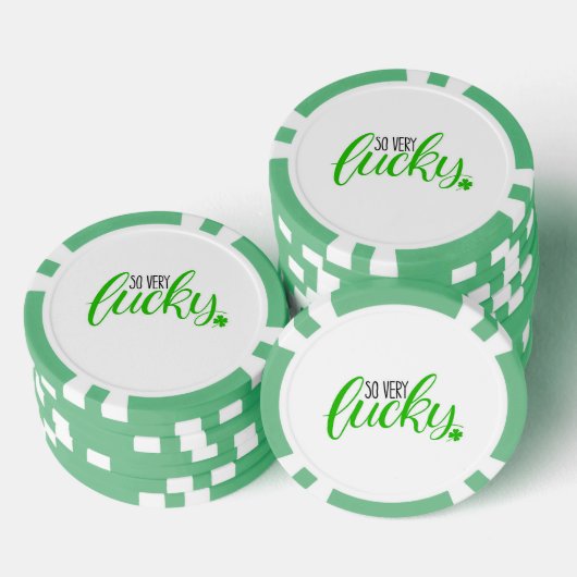 Glückspilz Poker Chip (Stapel)