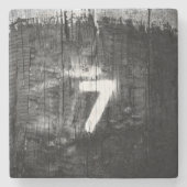 Glückspilz Steinuntersetzer (Vorderseite)